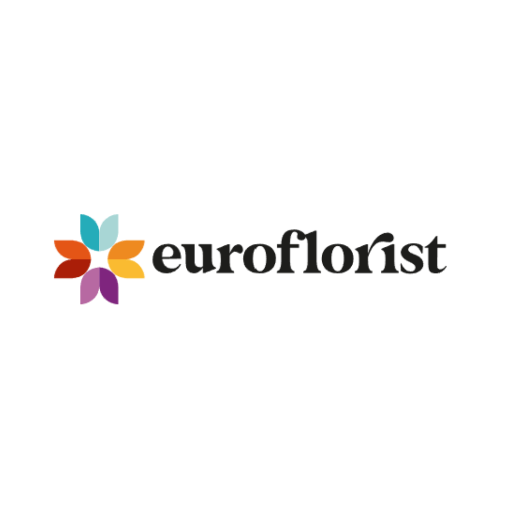 Logo for euroflorist – Få cashback og spar penge på dit køb via MinCashback
